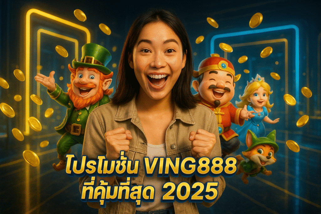 โปรโมชั่น VING888 ที่คุ้มที่สุด 2025