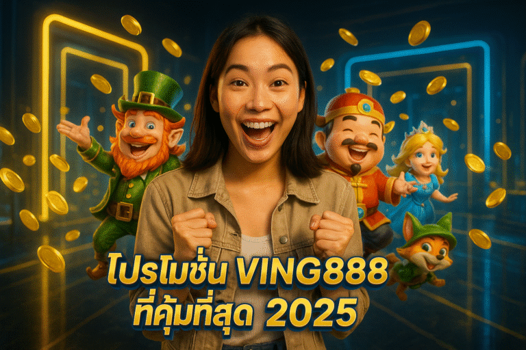 โปรโมชั่น VING888 ที่คุ้มที่สุด 2025