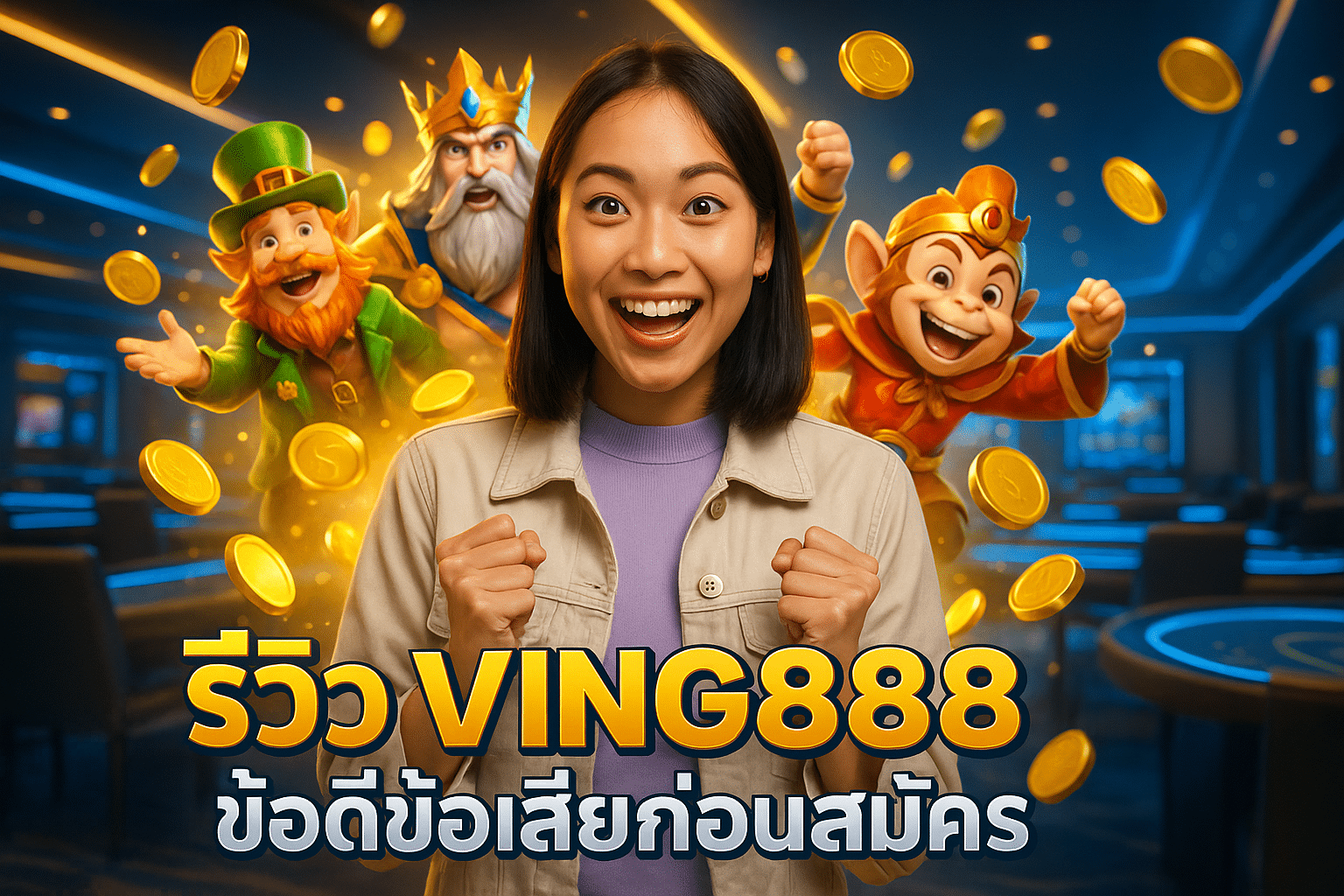 รีวิว VING888 ข้อดีข้อเสียก่อนสมัคร